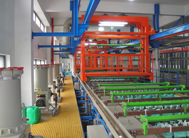 Automatic plating line